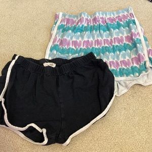 sleep shorts size kids 10/12 and adult xs